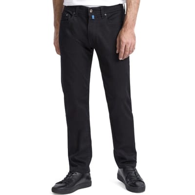 Pierre Cardin Broek Lyon Tapered Future Flex Zwart - Maat W 32 - L 30 - Heren - Five-pocket broek