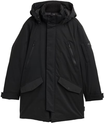 Tom Tailor - TT.PRO.TECH parka met afneembare capuchon - Maat S - Black