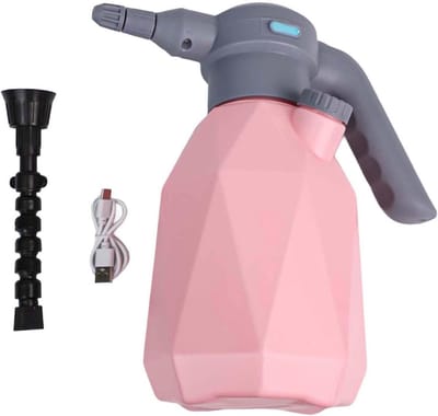 Elektrische plantensproeier - Automatische gieter - Planten water geven - Verstelbare sproeier - 2L capaciteit - Roze