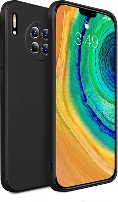 Hoesje Geschikt voor Huawei Mate 30 TPU back cover - Zwart hoesje