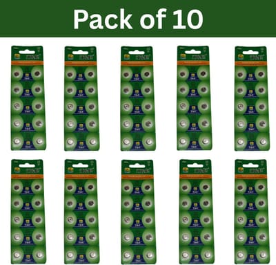 AG4 Alkaline Knoopcelbatterijen – 10 stuks | 1,5 V Langdurige stroom | Compatibel met LR626, 377, 177, G4, 626A en meer | Ideaal voor horloges, rekenmachines, speelgoed en kleine elektronica