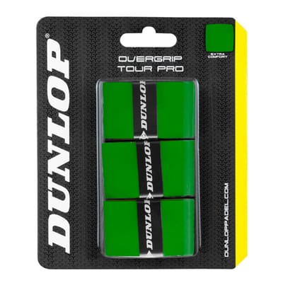 Dunlop Tennis / Padel Overgrip - Groen - 3 pack