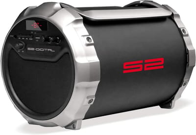 S-Tube XL Draagbare Bluetooth Luidspreker met Subwoofer - Draadloos BT, FM, AUX, USB/SD MP3 - Goede Batterij voor Thuis en Onderweg