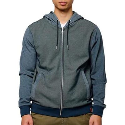 Hooded sweatshirt met rits Kaporal Lubin