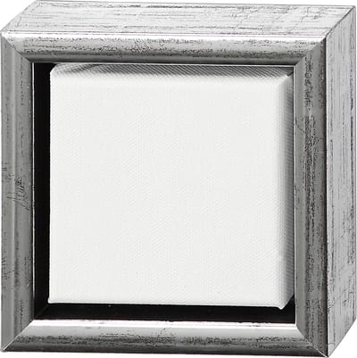 Canvas met lijst, afm 10x10 cm, 360 gr, diverse kleuren, 1 stuk