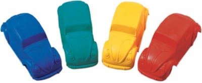 Läufer gum in vorm van VW Kever, kleur assorti