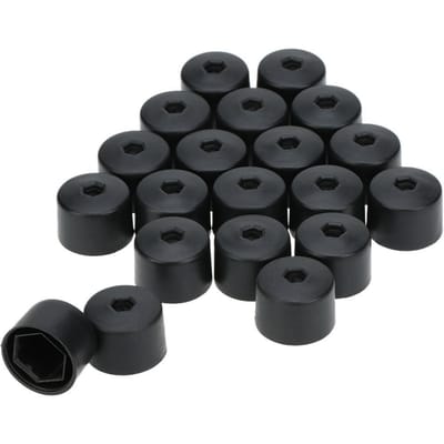 20 Stuks 17mm Auto Wielmoer Cover Bolt Cap Removal Tool voor VW Golf Bora Passat 17 mm