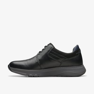 Motion Trek PT Zwarte Leren Sneakers
