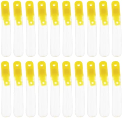 Dailygoods - Siliconen Float Waggler Adapters - 20 Stuks - Duurzaam en Krachtig - 16 mm - Geschikt voor Karper Vissen - Voorkom draadverwarring - Idea...