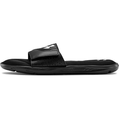 Under Armour Ignite 6 Slide Noir Blanc Chaussures de Sport Homme 3022711-003 44 black
