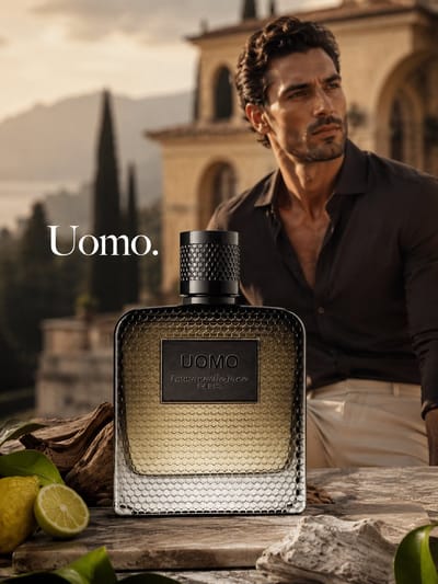Franse Heren Parfum - Uomo Men - Een heerlijke Houtachtige herengeur