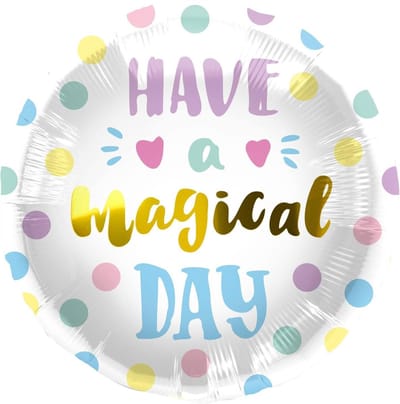 Folat - Folieballon 'Have a Magical Day' - 45 cm