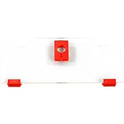 Schäfer Shop Pure Cover laag voor Eurobox-serie Economy 400 x 300 met open voorkant, kunststof, rood