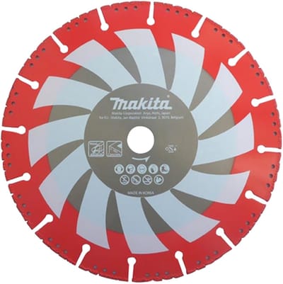 Makita Rescue B-55310 Diamanten doorslijpschijf 125 mm 1 stuk(s) Metaal, Beton, Hars, Glas, Kunststof