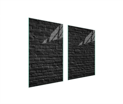 TMK ArtDeko - Protectieplaat van Gehard Glas - 65x52 cm - Multicolor - Veilig en Veelzijdig