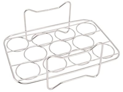 Multifunctioneel Eierstoomrek van Roestvrij Staal voor Snel Koken van Eieren