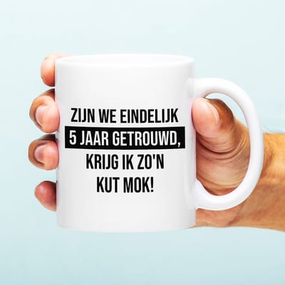 Ditverzinjeniet.nl Mok Zijn we eindelijk zoveel jaar getrouwd - 5 jaar