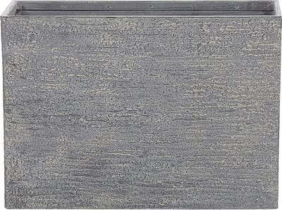 EDESSA - Plantenbak - Grijs - 80 cm - Stenenmix