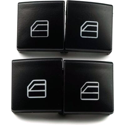BDP109-1 4X Raamschakelaarknop Afdekking voor Mercedes W204 W212 S212 A207 C207 X204 W176 W246 C117 X117 X166 X156 W166 2049055402