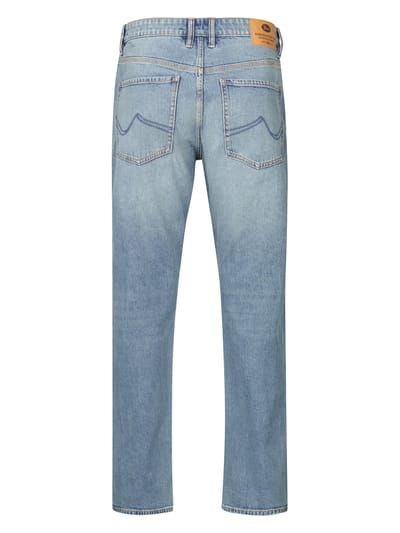 Petrol Industries blauwe heren jeans   Bleached wash wassing   Relaxed Fit   5-Pocket zakken   Knoop- en ritssluiting   Duurzaam   Regular waist Blauw