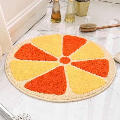 Moderne Vlokkenmodellering Huis Entree Mat Huis Slaapkamer Badkamer Deur Absorberende Antislip Mat Voetmat 60x60cm
