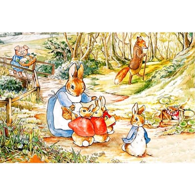 5D DIY Diamond Painting  Cartoon konijn  Borduurkruissteek 3D Home Decor 30X40CM