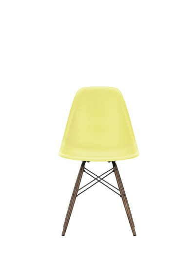 Vitra DSW Eames Plastic Side Chair - citron RE - donkere esdoorn