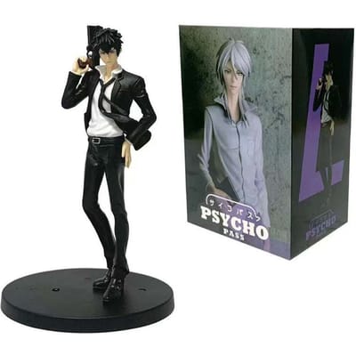 PSYCHO-PASS Shogo Makishima Shinya Kogami Figuren Model Ornament Speelgoed Fans Cadeau