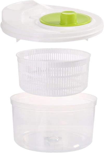 Sla slinger - Groente centrifuge - Salades Maken - Dubbellaags Ontwerp - 3 Liter - Groen