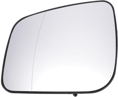 Allecto - Car Rearview Left Side Mirror Glass Replacement - Aspherical - Verwarmd - Wit - Vervangend Spiegelglas - Geschikt voor Mercedes A Class W...