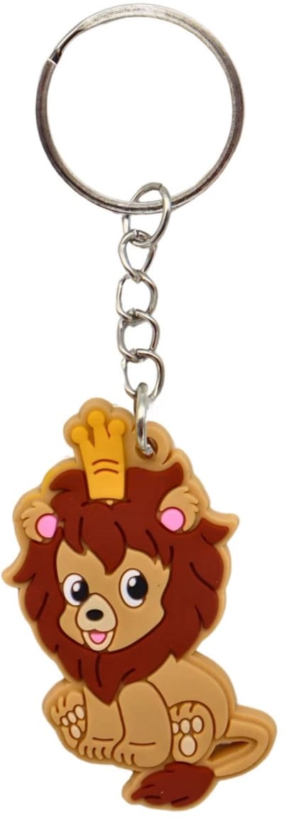 Sleutelhanger Baby Leeuw - Dierentuin - Schattige Wilde Dieren – Accessoire Sleutelbos, Sleutels & Tas | Cadeau voor Kinderen & Volwassenen
