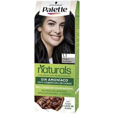 Make-up palet - NC - 1.1 - Azuurzwart - Crème textuur - Voor alle haartypes zwart