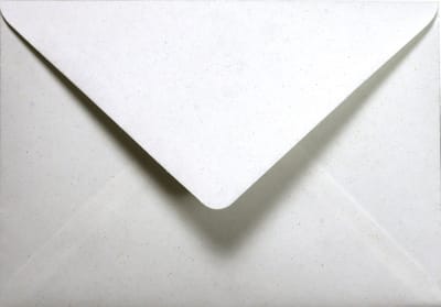 Ecologische ecru enveloppen A6 - 125 x 175 mm - 25 stuks - NK natgelijmde - 120 gram - Crush - Netuno