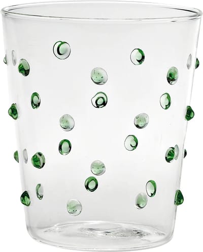 Zafferano Party Water glazen - Groen - 6 Stuks