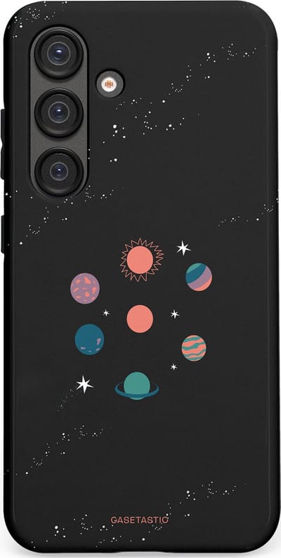 Casetastic Hoesje Geschikt voor Samsung S25 - Stijlvolle Beschermende Duo-layer Case - Universum familie