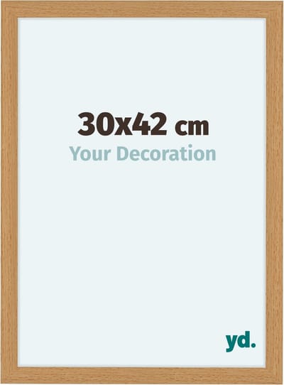 Your Decoration - Fotolijst 30x42 cm - MDF - Beuken - Como