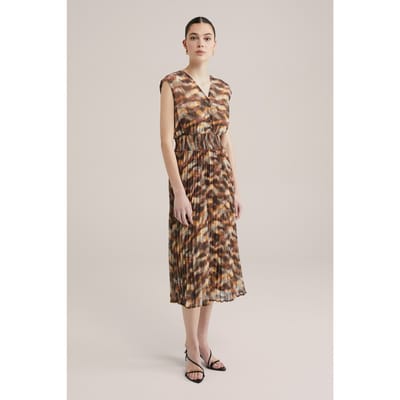 WE Fashion Dress Mid Length Mustard Yellow Taglia: XS | Abiti Midi Outlet | Donna | Giallo