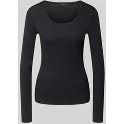 Slim fit shirt met lange mouwen van mix van katoen en modal model 'Sorana'