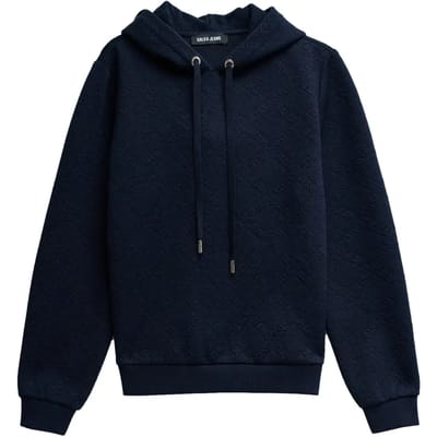 Jacquard Hoodie Dames Salsa Jeans