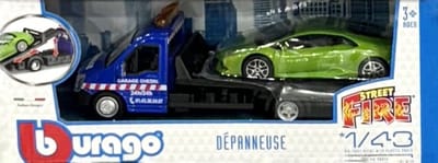 Bburago Lamborghini Huracan - Modelauto - Schaal 1:43 - Blauw/Groen/Zwart