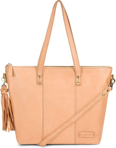 Bag2Bag Leren Shopper Dames Mala Camel