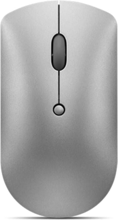 Lenovo 600 Bluetooth Silent Mouse - Muis - Blue optical - 3 knoppen - Grijs