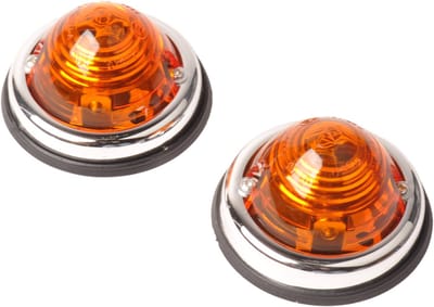 Positielamp - oranje - 2 stuks