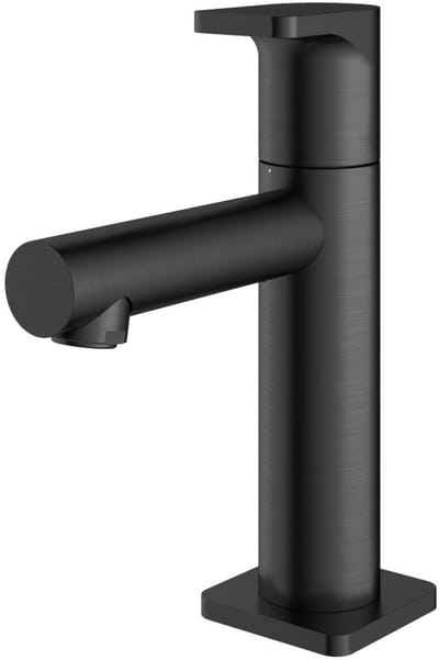 Hotbath Gal Fonteinkraan - Opbouw - Uitvoering BGP - Geborsteld Gunmetal PVD - Messing - 148 mm - Waterbesparend