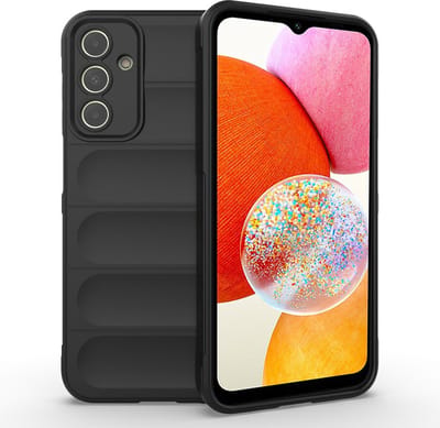 Coverup Hoesje - Geschikt voor Samsung Galaxy A15 Hoesje - Coverup Hands-On Rugged Back Cover - Zwart
