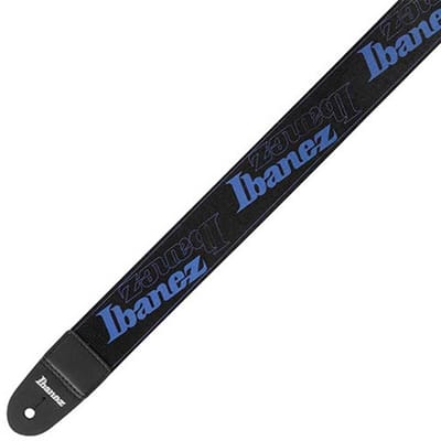 Ibanez GSD50-BL Design Strap Ibanez Logo Gitaarband Blauw