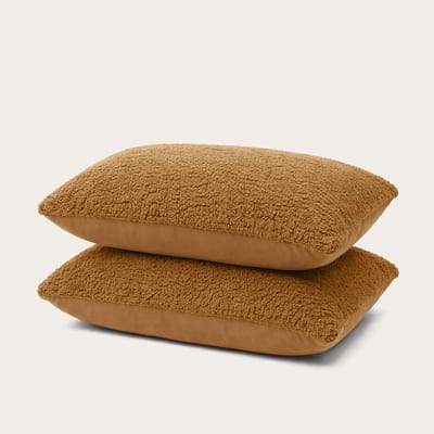 HappyBed Kussenslopen Bronze Brown 60x70 cm - Kussensloop set 2 stuks - 100% Microvezel - Ultieme slaapcomfort