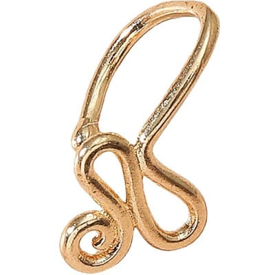 Niet-geperforeerde U-vormige Neusklem Koper Ingelegd Zirconia Ster Hart Kroon Neusring Nep Neusversiering Piercing Sieraden