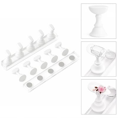 Goodbitz - Nagelhouders - 12-delig - Nagel houder - Kunstnagel houder - Tip houder - Tiphouder - Oefen display - Nagel tips - Nail art oefenen - Nageldisplay