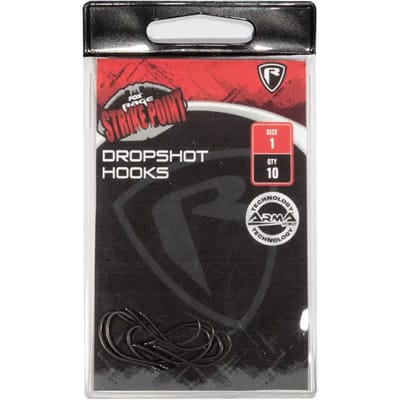 Fox Rage Strike Point Dropshot Hooks (10 pcs) - Maat : 8